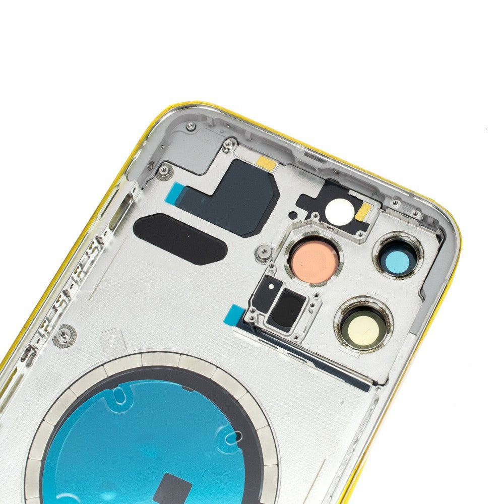 Rear Housing for iPhone 13 Pro Max (NO LOGO)-White Rear Housing for iPhone 13 Pro Max (NO LOGO)-White